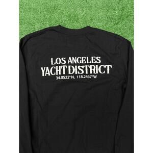 Tons Of Exotics LA Yacht District L/S T-Shirt Black Size M